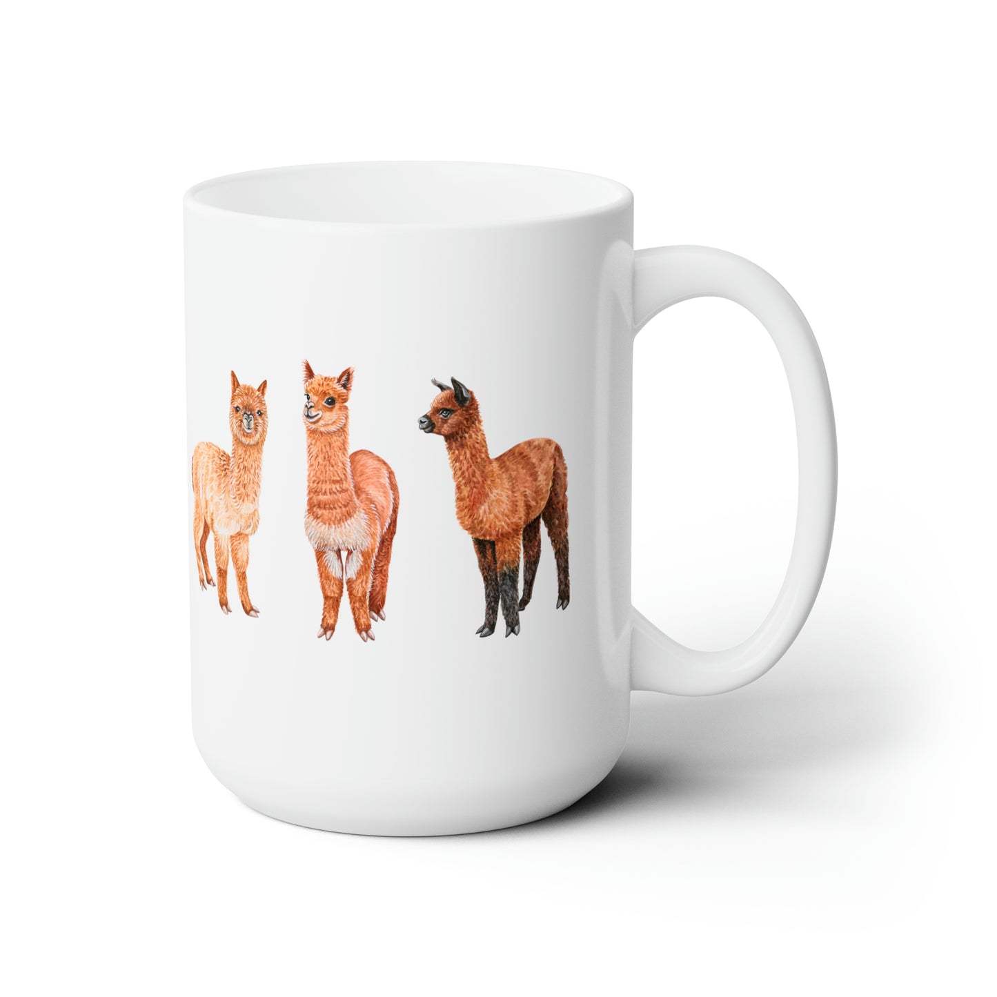 Alpaca Alpaca Alpaca Ceramic Mug 15oz