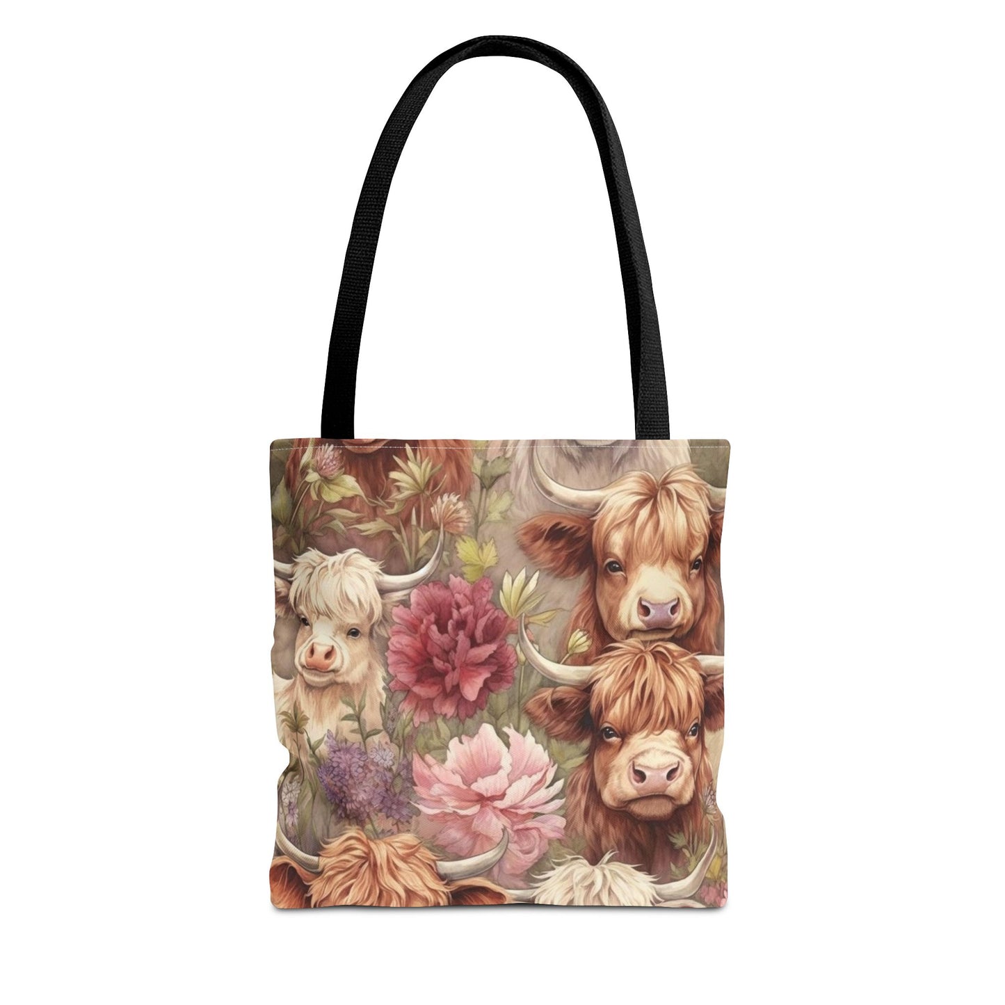 Highland Cow Tote Bag (AOP)