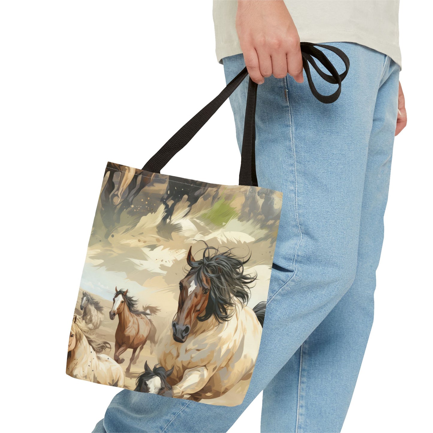 Mustang Tote Bag (AOP)