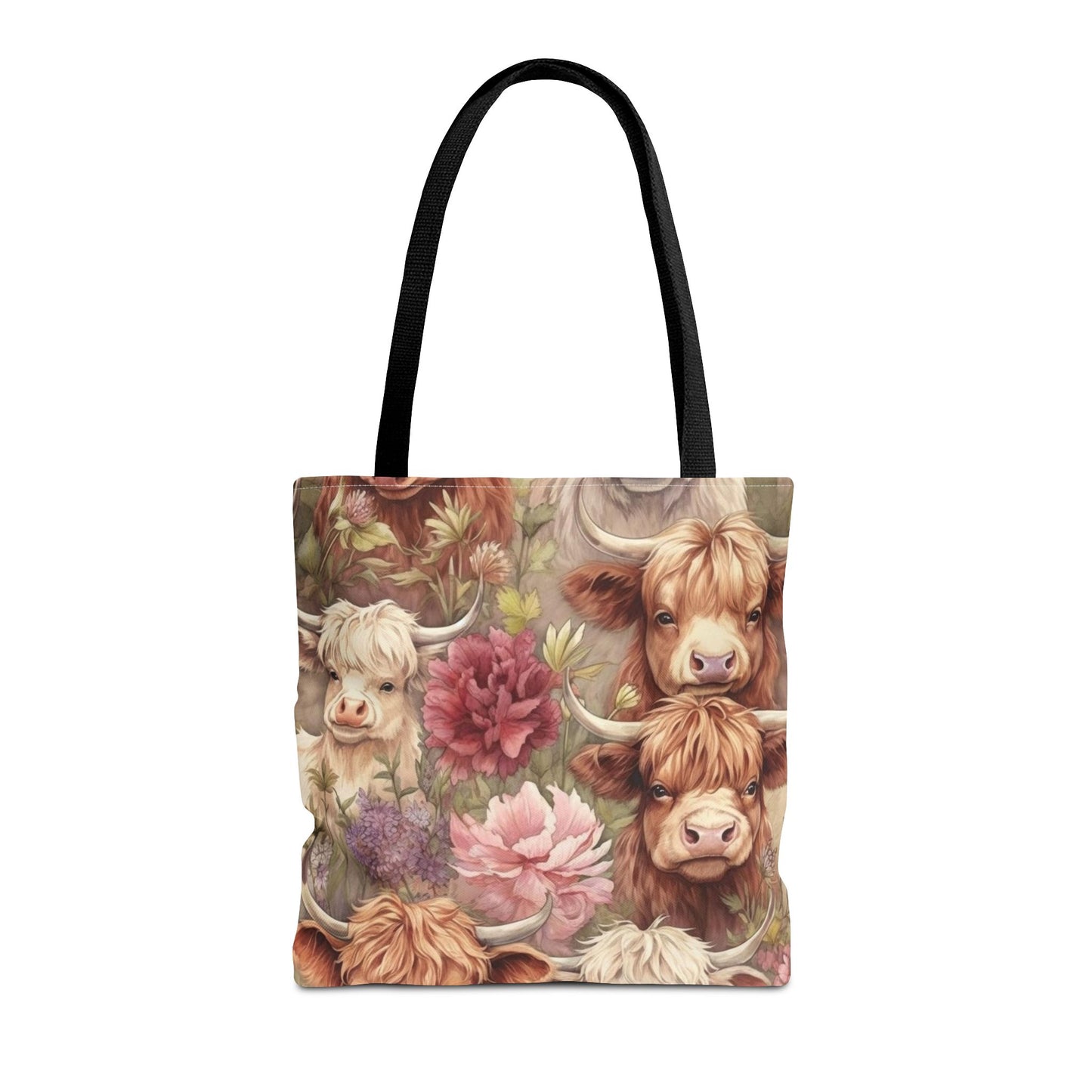 Highland Cow Tote Bag (AOP)