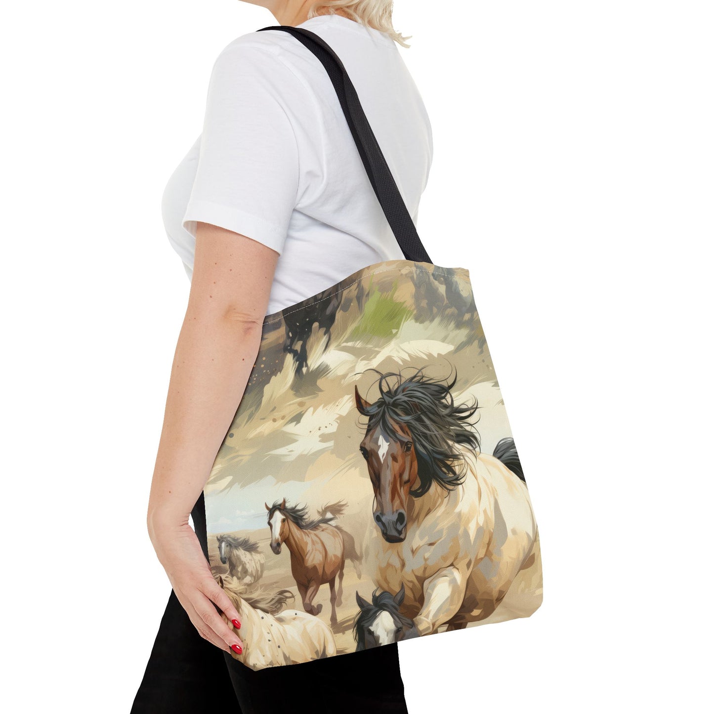 Mustang Tote Bag (AOP)