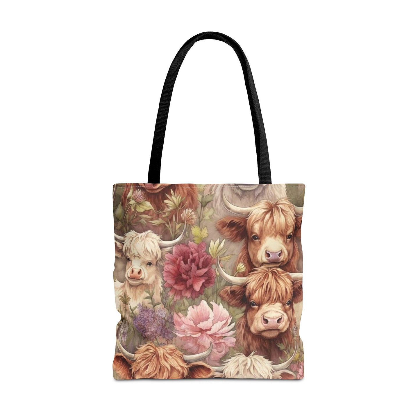 Highland Cow Tote Bag (AOP)