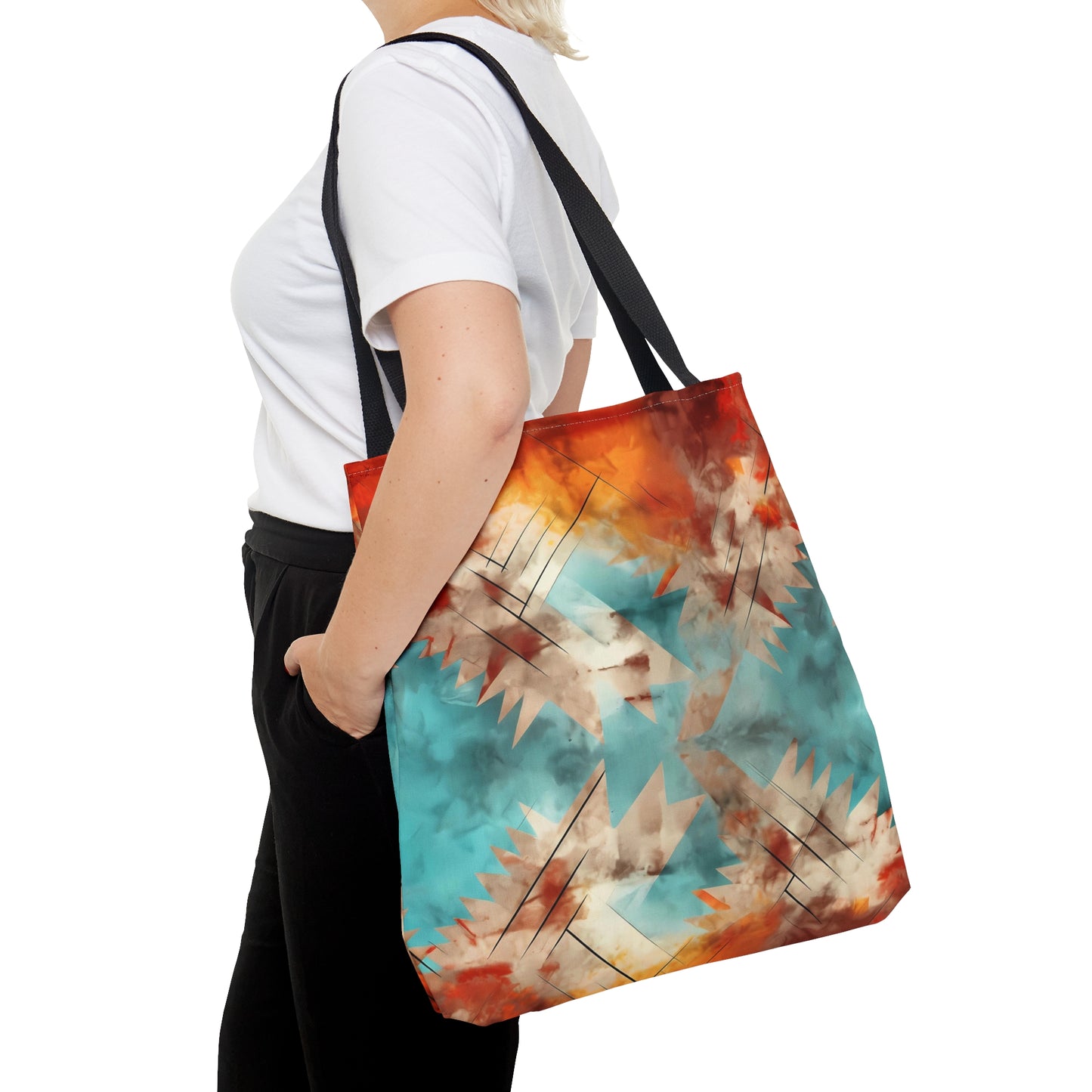 Aztec Watercolor Tote Bag (AOP)