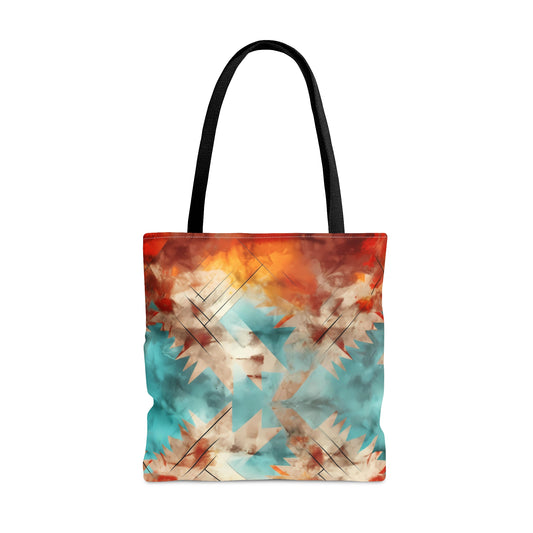 Aztec Watercolor Tote Bag (AOP)