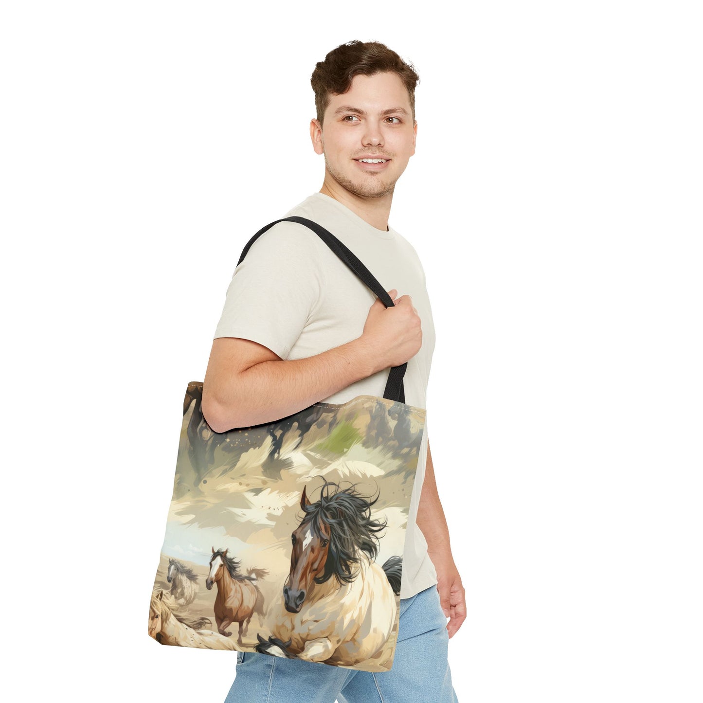 Mustang Tote Bag (AOP)