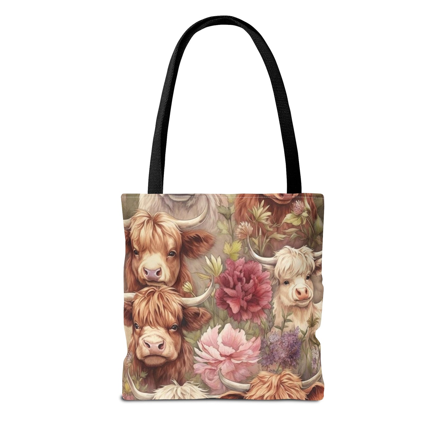 Highland Cow Tote Bag (AOP)