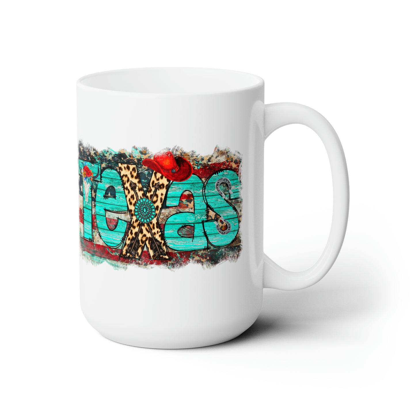 Indulge in a taste of Texas every morning with our captivating Texas-themed coffee mug! Crafted with high-quality ceramic, this mug exudes durability and style, just like the Lone Star State itself. 