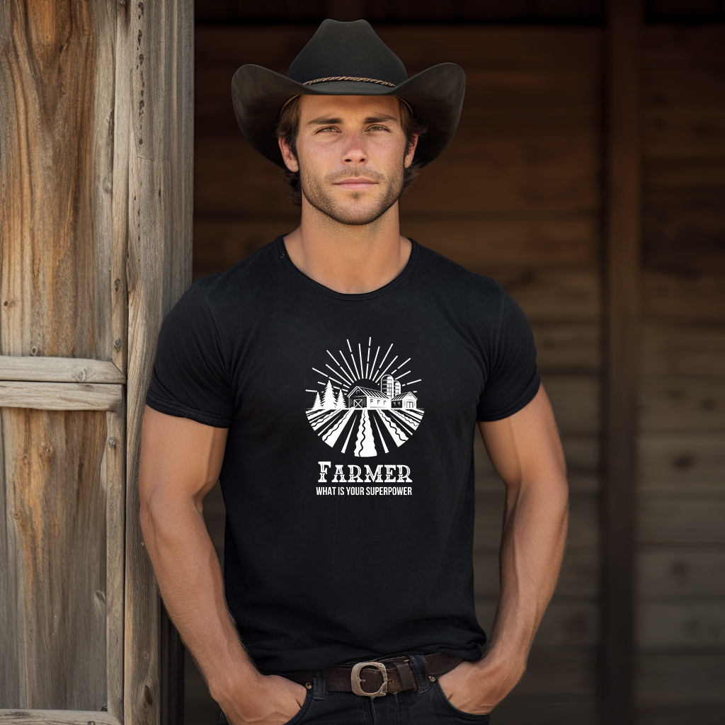 Farmer: What is your Superpower? t-shirt