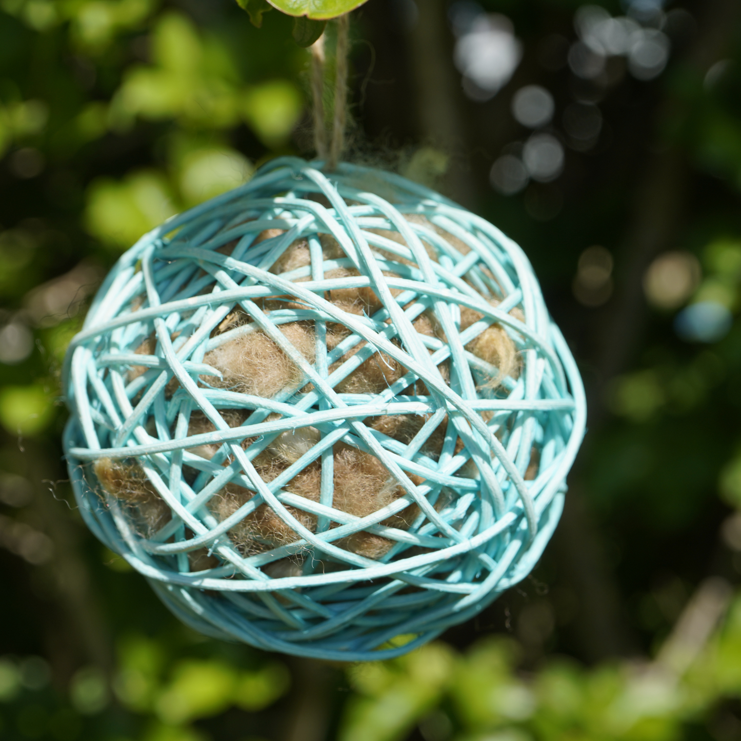 Alpaca Fiber Bird Nesting Balls-Set of 4