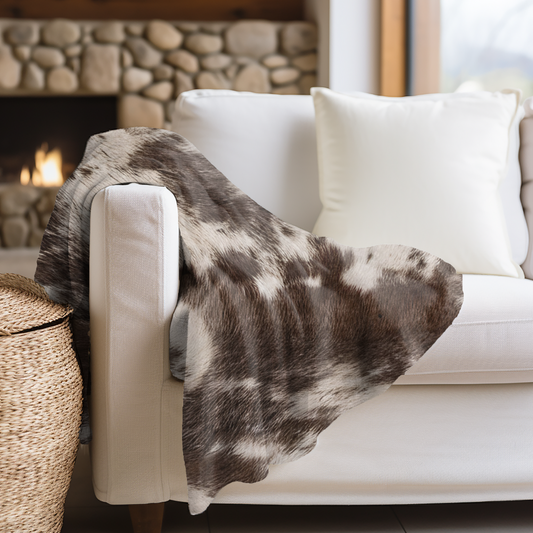 Texas Longhorn Sherpa blanket