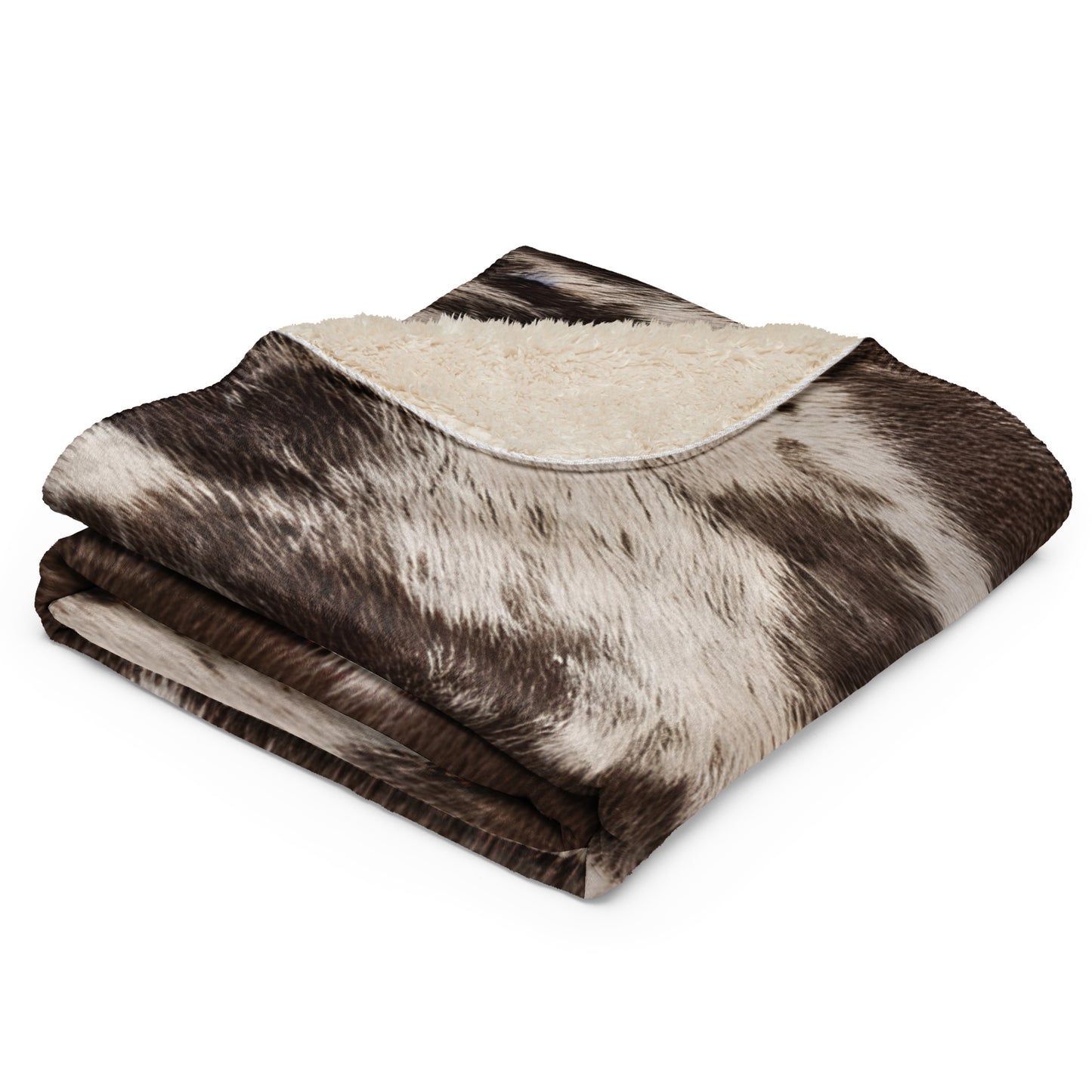 Texas Longhorn Sherpa blanket