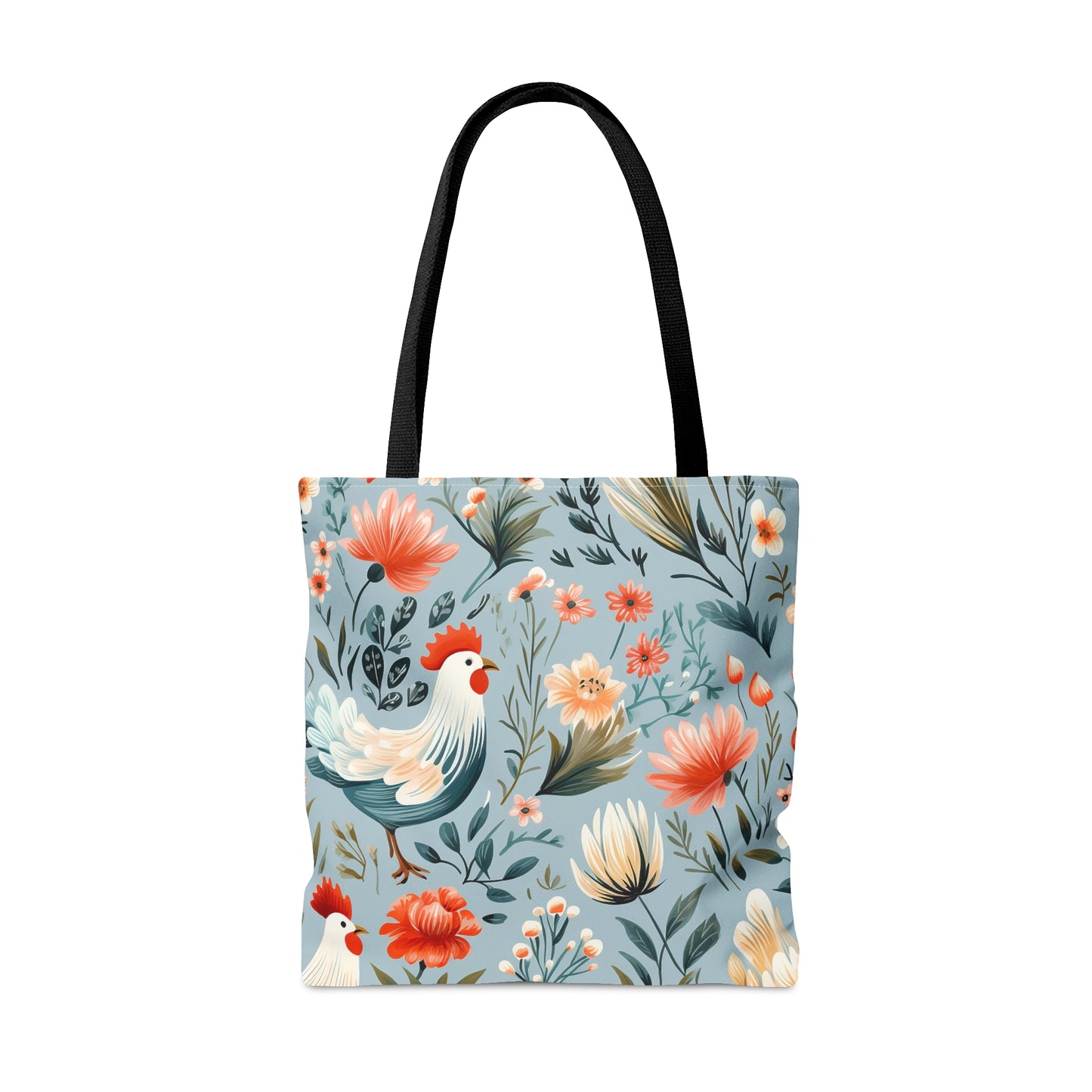 Elevate your style with our Vintage Chicken Tote Bag - a charming blend of nostalgia and practicality. Featuring a delightful retro-inspired design, this tote is not just a fashion accessory; it's a tribute to the timeless appeal of vintage aesthetics.&nbsp;