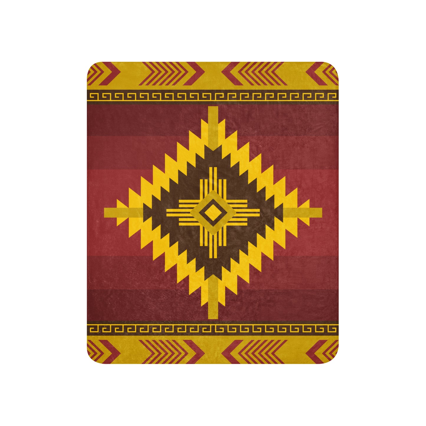 Royal Aztec Sherpa blanket