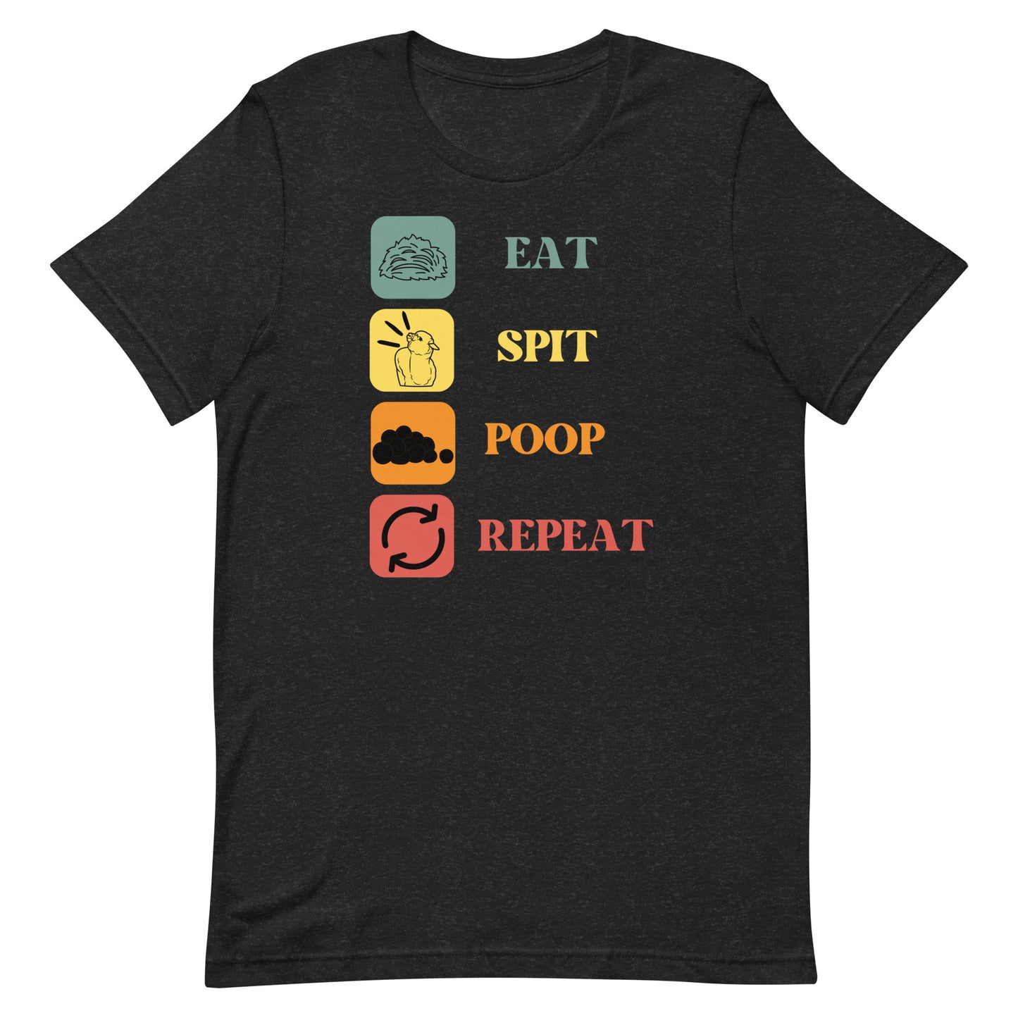 Eat Spit Poop Repeat t-shirt